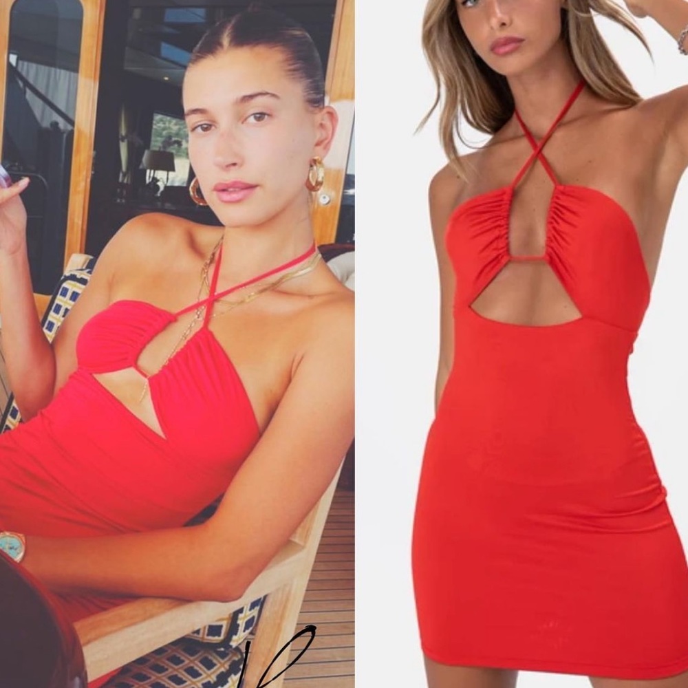 Hailey bieber dress